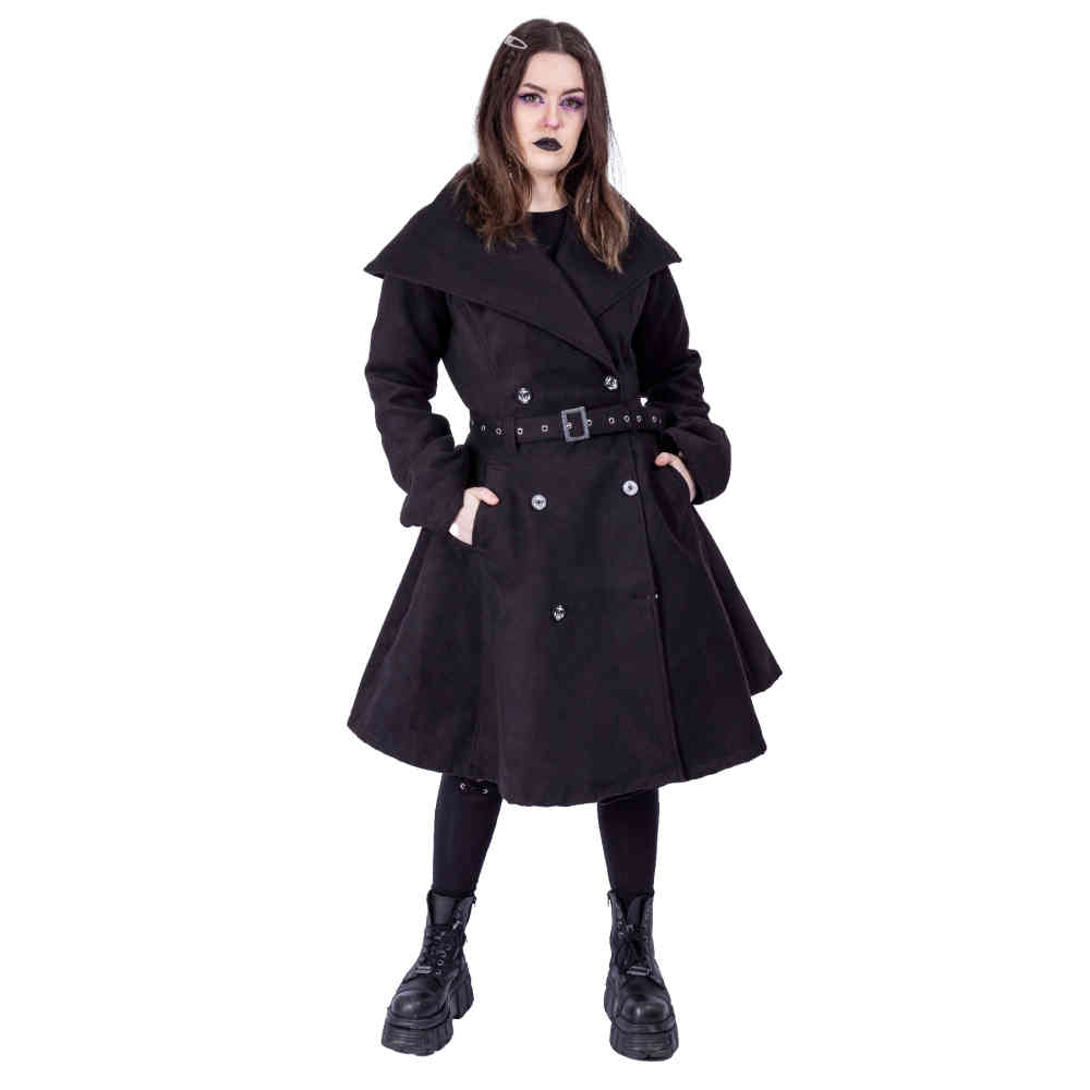 Rockabella - Evanora Coat - Black